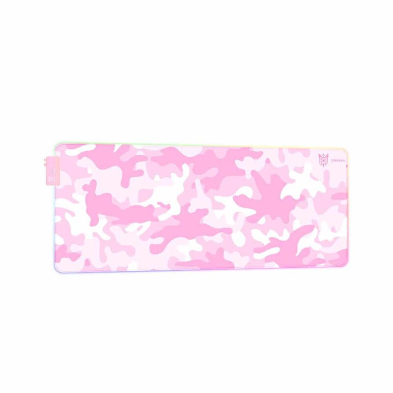 Onikuma Gaming Mouse Pad G5 RGB Pink