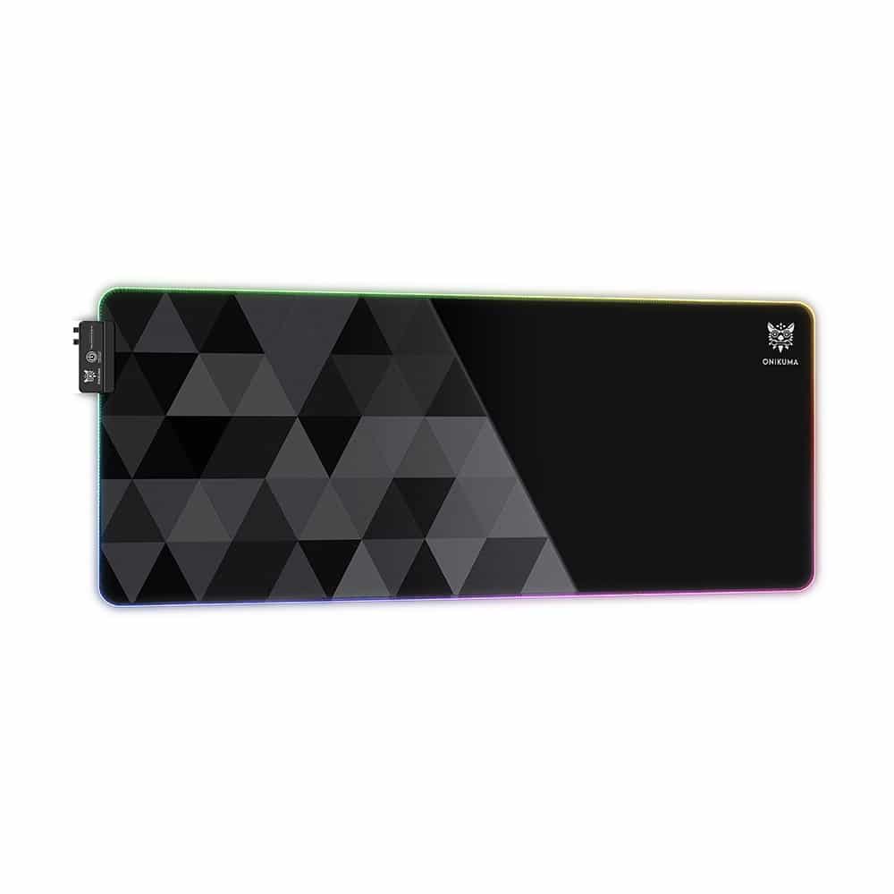 Onikuma Gaming Mouse Pad G6 RGB Black